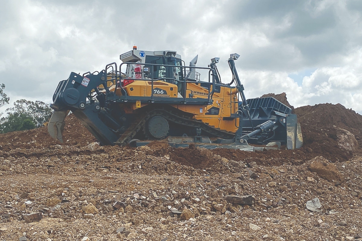 Quarry Products Newcastle's dozer delight with Liebherr - Quarry