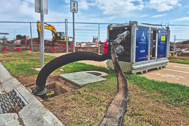 Pinnacle Hire stormwater