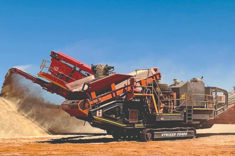 Striker Crushing and Screening