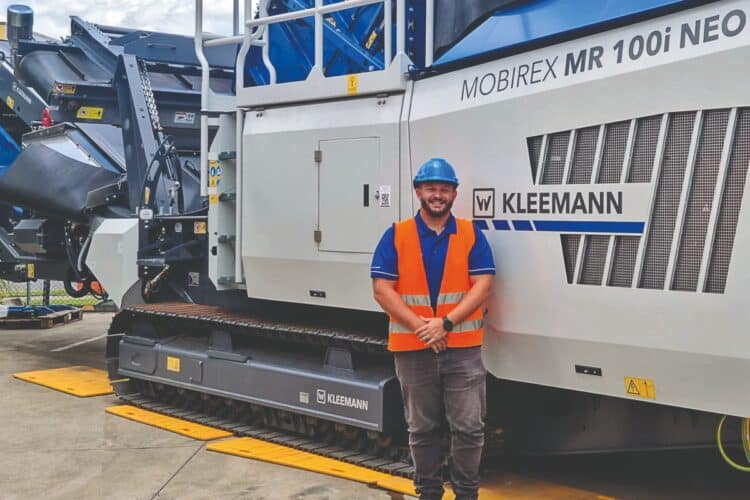 Kleemann sales manager for crushers and screeners Kyle Fredericks told Quarry about the ripple effects of the upcoming Olympic Games.