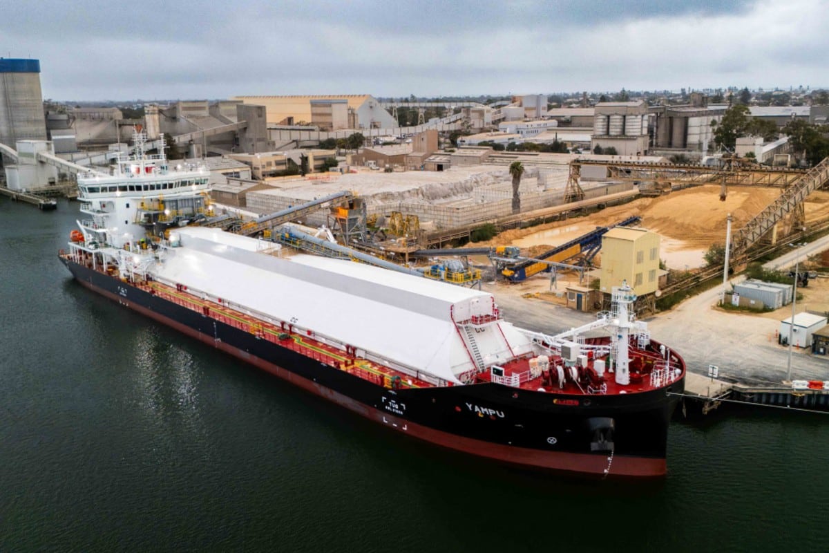 New bulk carrier takes on Adbri limestone route